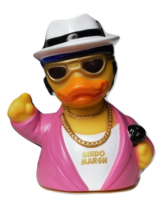 Bruno Mars "Birdo Marsh" - 24K Mallard Rubber Duck