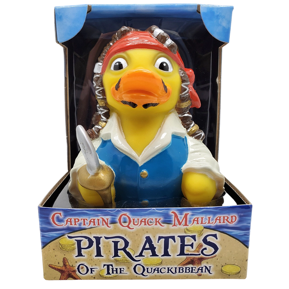 Captain Quackers Pirates of the Quackibbean- Captain Quack Duck โ ShipDucky
