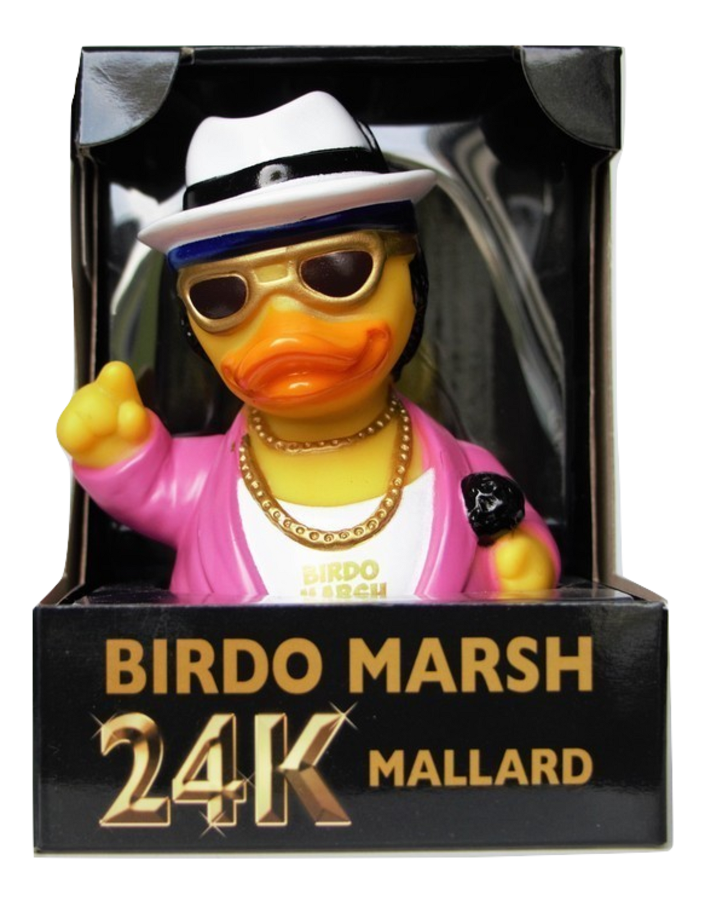 Bruno Mars "Birdo Marsh" - 24K Mallard Rubber Duck