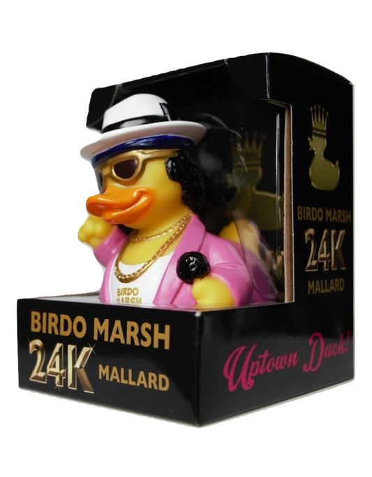 Bruno Mars "Birdo Marsh" - 24K Mallard Rubber Duck