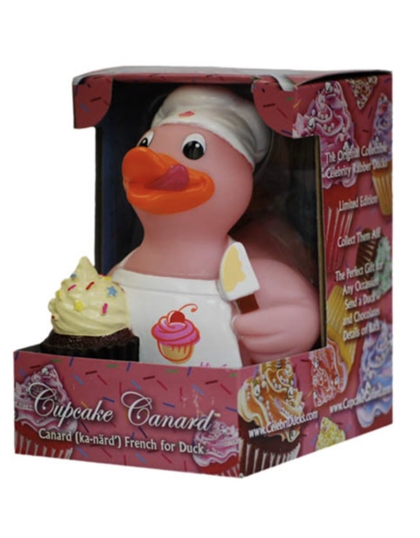 Cupcake Canard Rubber Duck