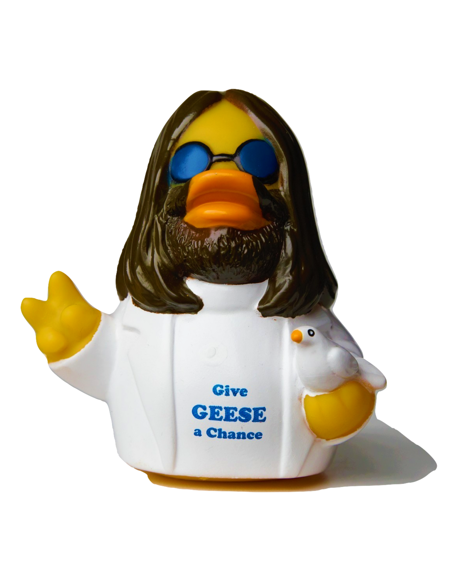 John Lennon "Give Geese a Chance" Rubber Duck