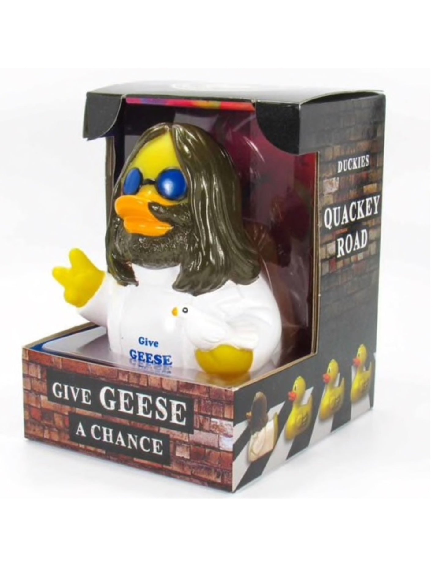 John Lennon "Give Geese a Chance" Rubber Duck