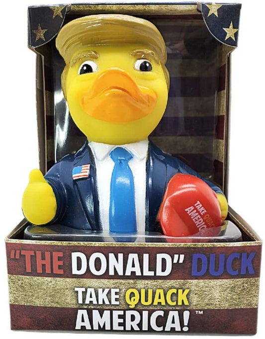 Donald Trump "The Donald" President Rubber Duck
